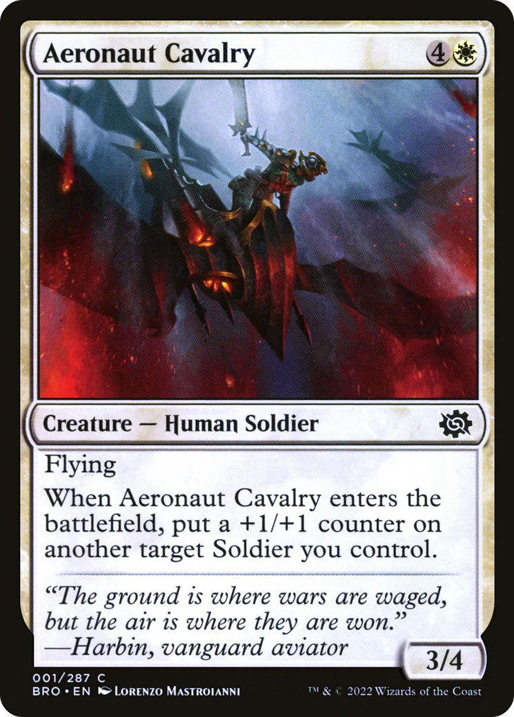 Aeronaut Cavalry (BRO-001) - The Brothers' War
