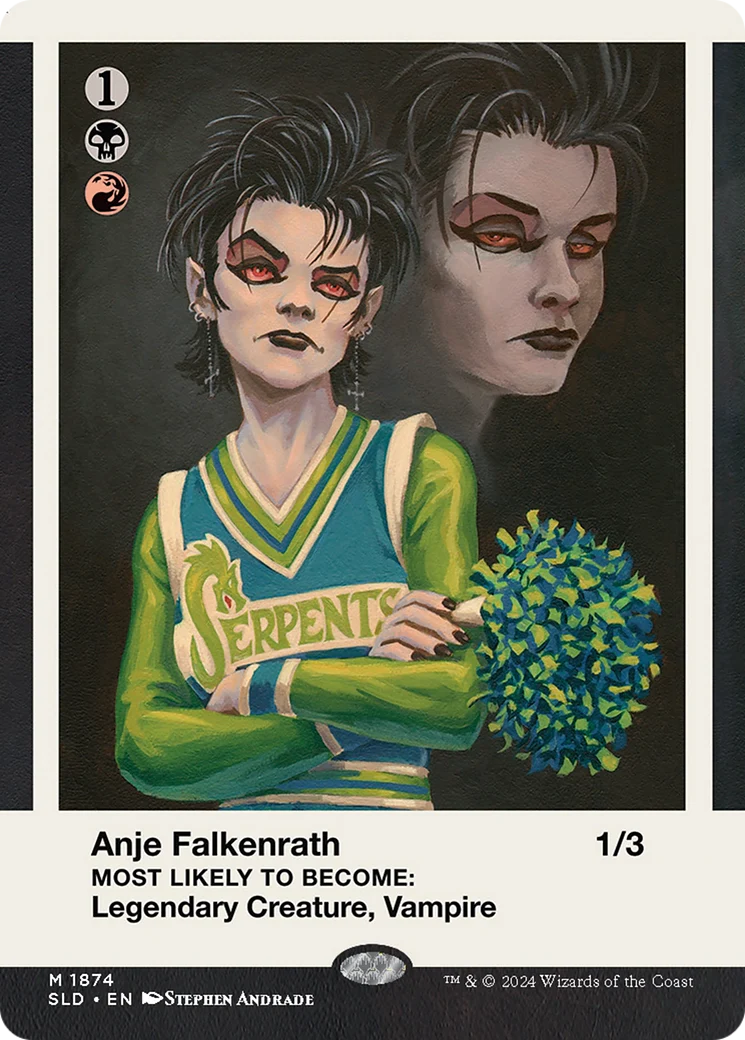 Anje Falkenrath // Anje Falkenrath (SLD-1874) - Secret Lair Drop (Borderless) - Image 3