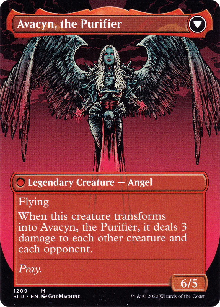 Archangel Avacyn (Display Commander) - Thick Stock (SLD-1209) - Secret Lair Drop - Image 2
