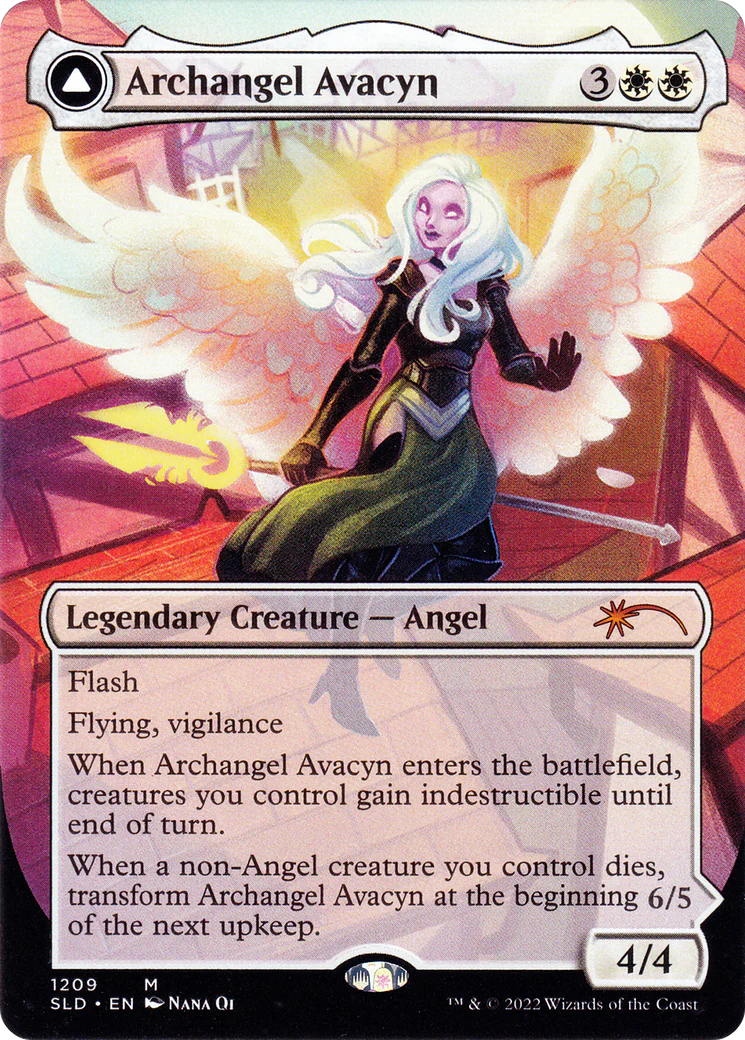 Archangel Avacyn (Display Commander) - Thick Stock (SLD-1209) - Secret Lair Drop - Image 3