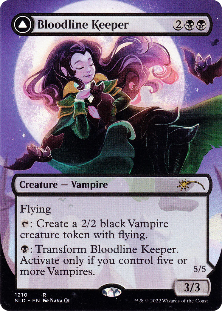 Bloodline Keeper (Display Commander) - Thick Stock (SLD-1210) - Secret Lair Drop (Borderless) - Image 3
