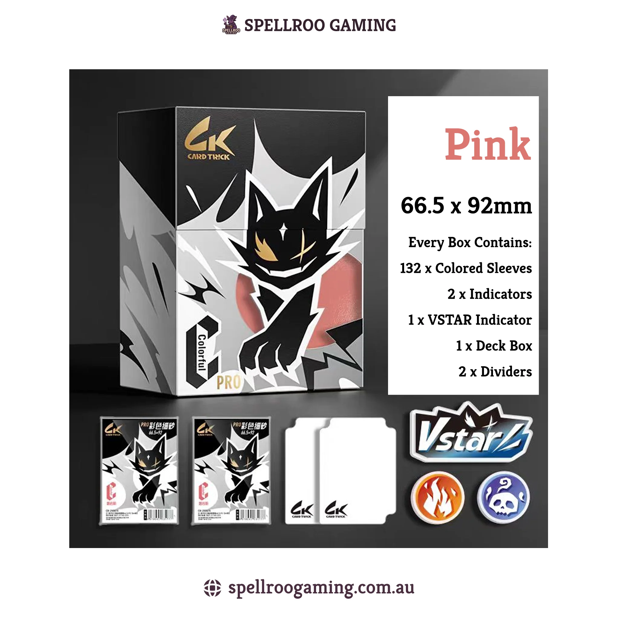 Card Trick: Standard Sleeve Accessory Bundle – Deck Box Set with Colored Sleeves, Indicators & Divider - Image 10