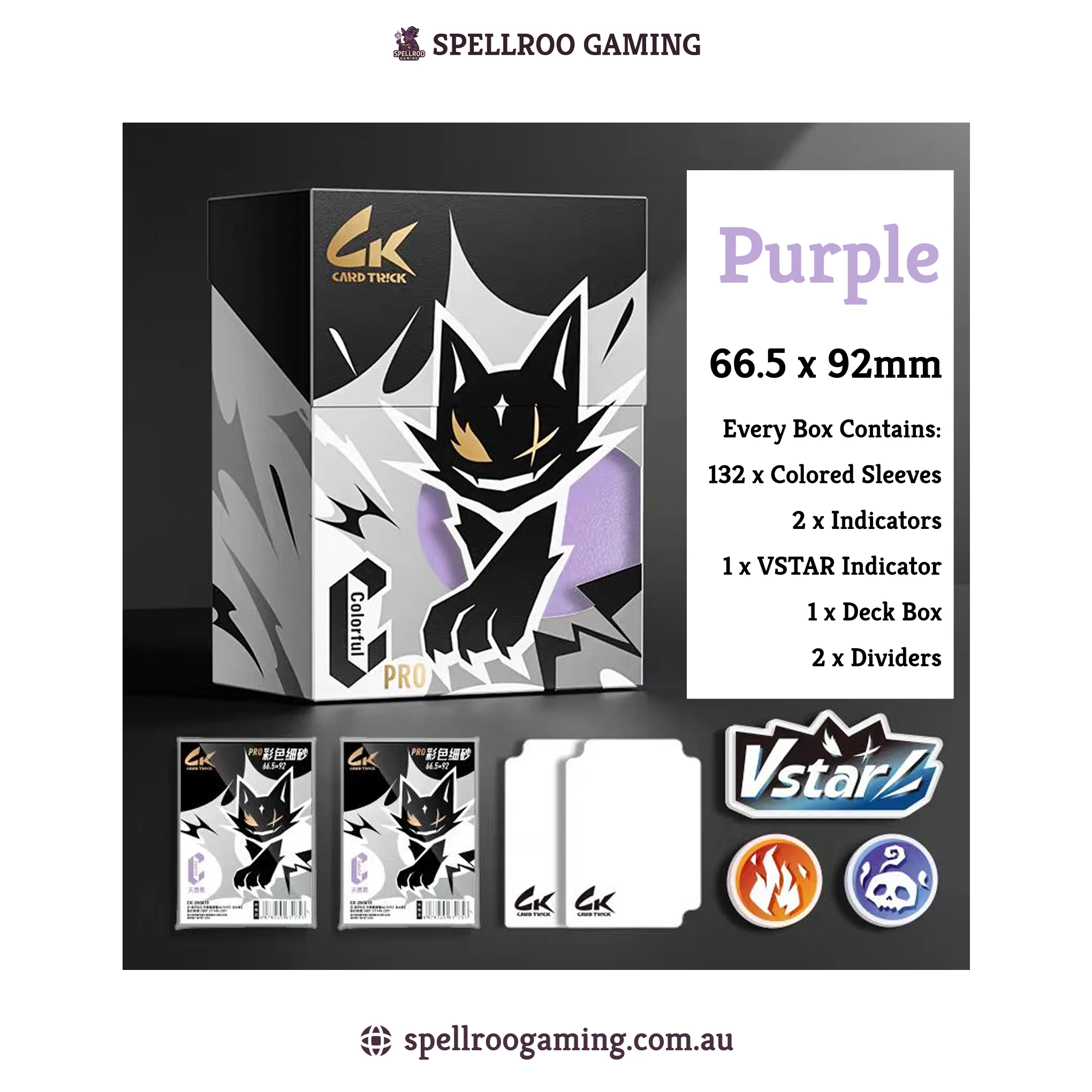 Card Trick: Standard Sleeve Accessory Bundle – Deck Box Set with Colored Sleeves, Indicators & Divider - Image 11