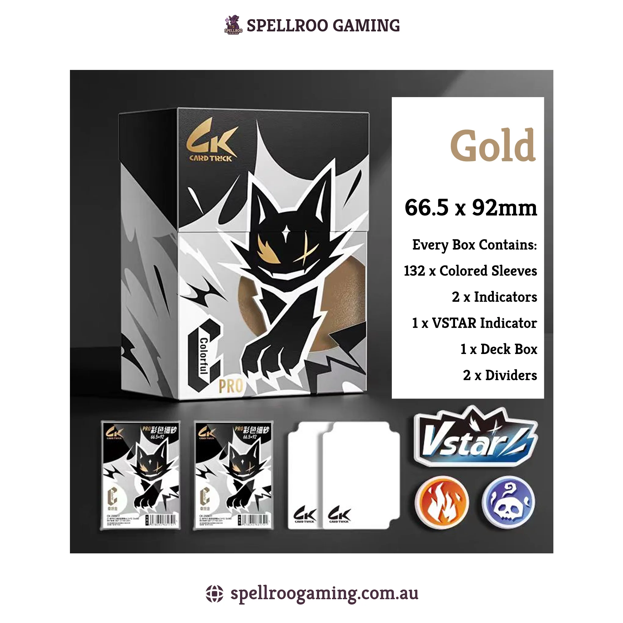Card Trick: Standard Sleeve Accessory Bundle – Deck Box Set with Colored Sleeves, Indicators & Divider - Image 12