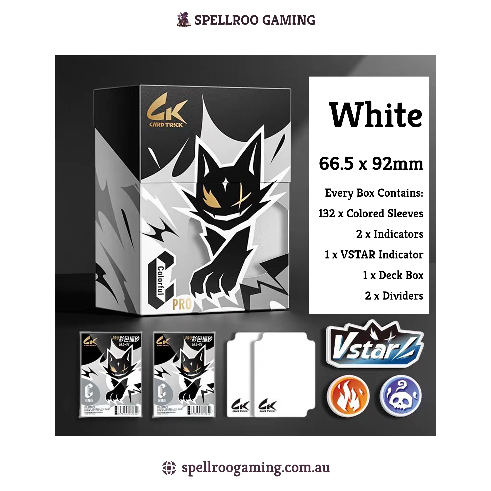 Card Trick: Standard Sleeve Accessory Bundle – Deck Box Set with Colored Sleeves, Indicators & Divider - Image 6