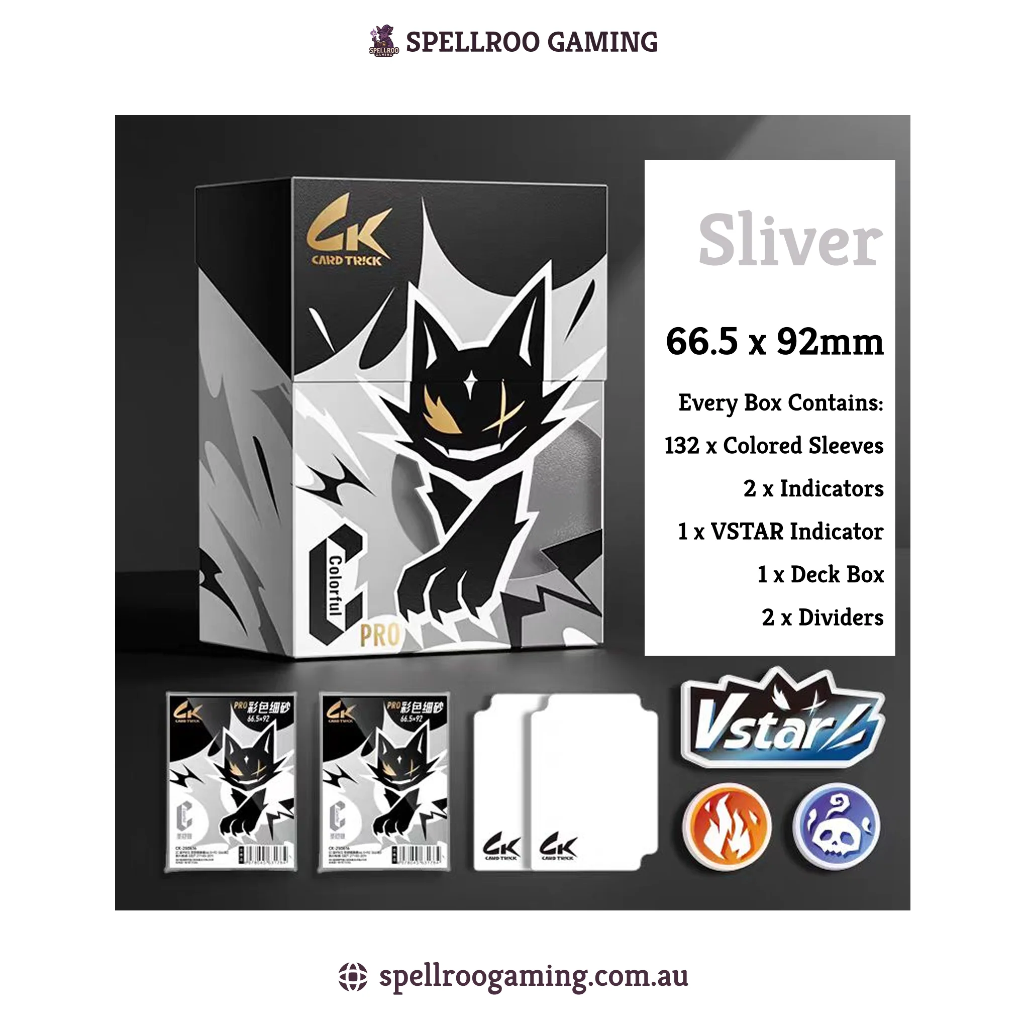 Card Trick: Standard Sleeve Accessory Bundle – Deck Box Set with Colored Sleeves, Indicators & Divider - Image 7