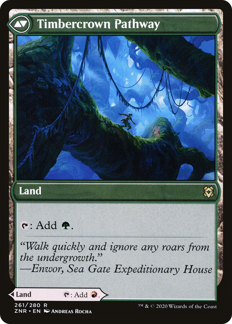 Cragcrown Pathway (ZNR-261) - Zendikar Rising Foil - Image 2