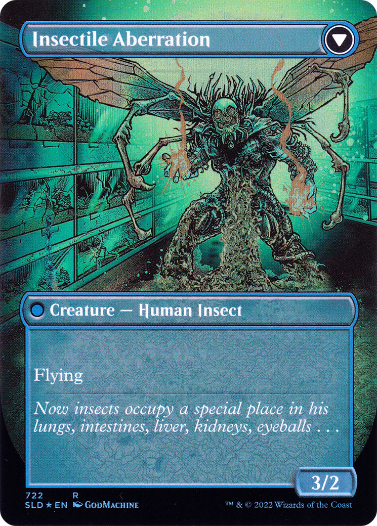 Delver of Secrets (SLD-722) - Secret Lair Drop (Borderless) Foil - Image 2