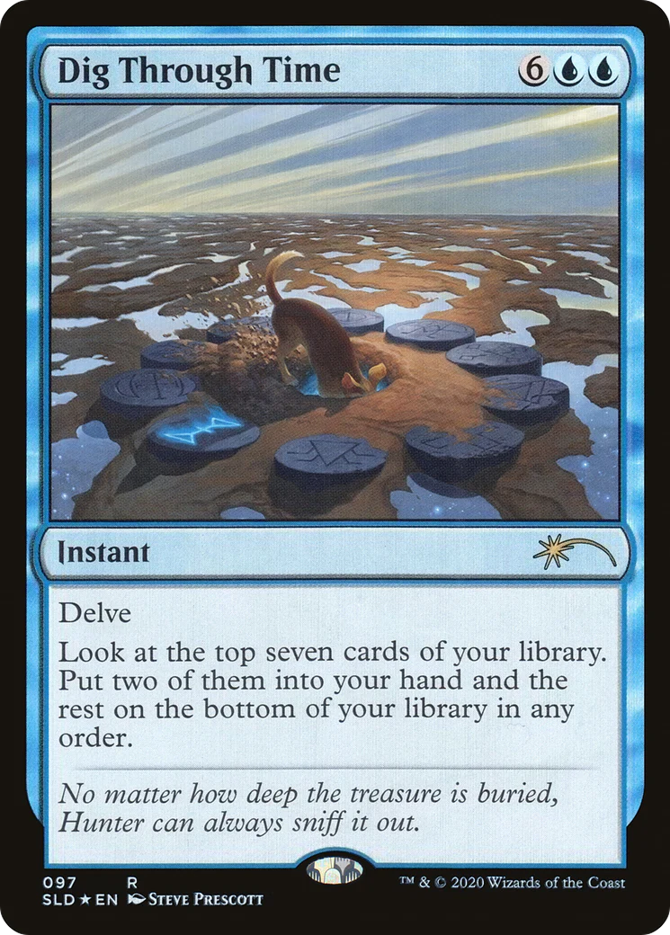 Dig Through Time (SLD-097) - Secret Lair Drop Foil