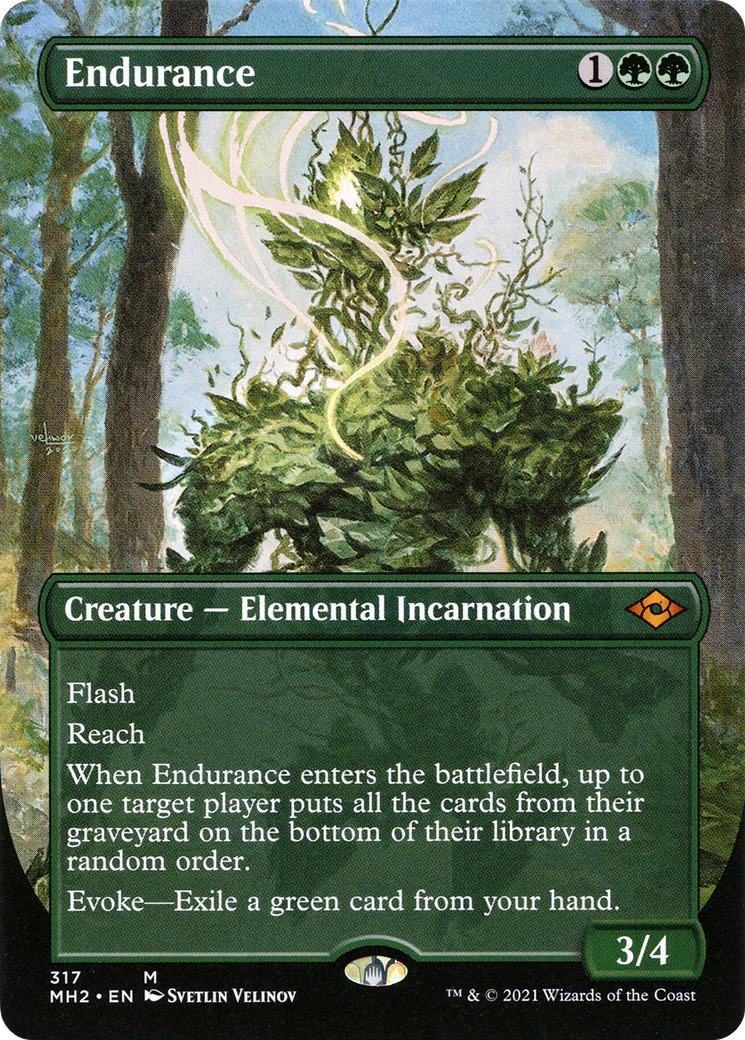 Endurance (Borderless) (MH2-317) - Modern Horizons 2 Foil