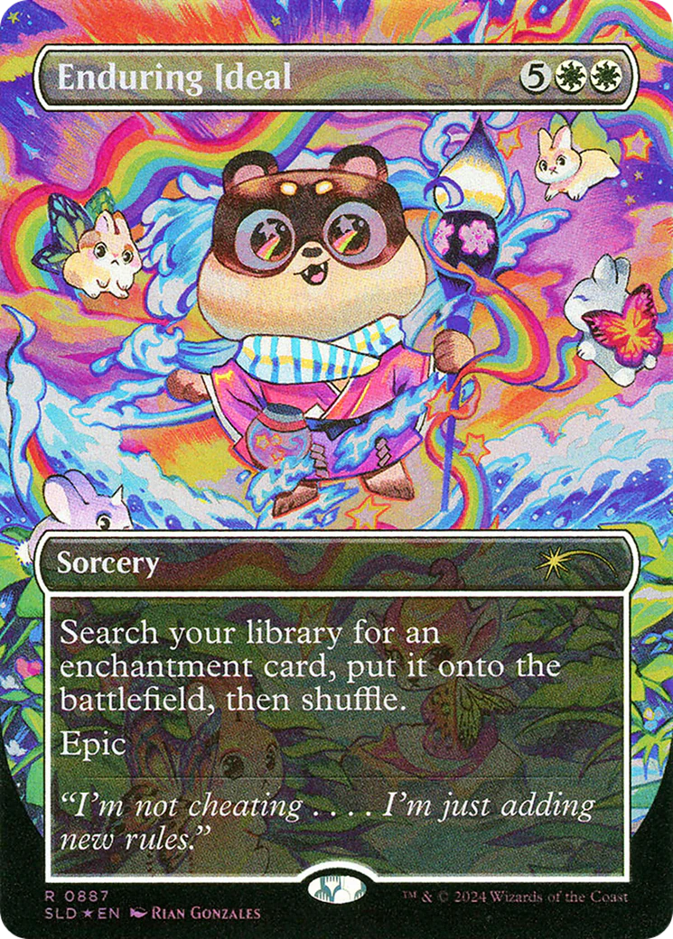 Enduring Ideal (SLD-887) - Secret Lair Drop (Borderless) Foil
