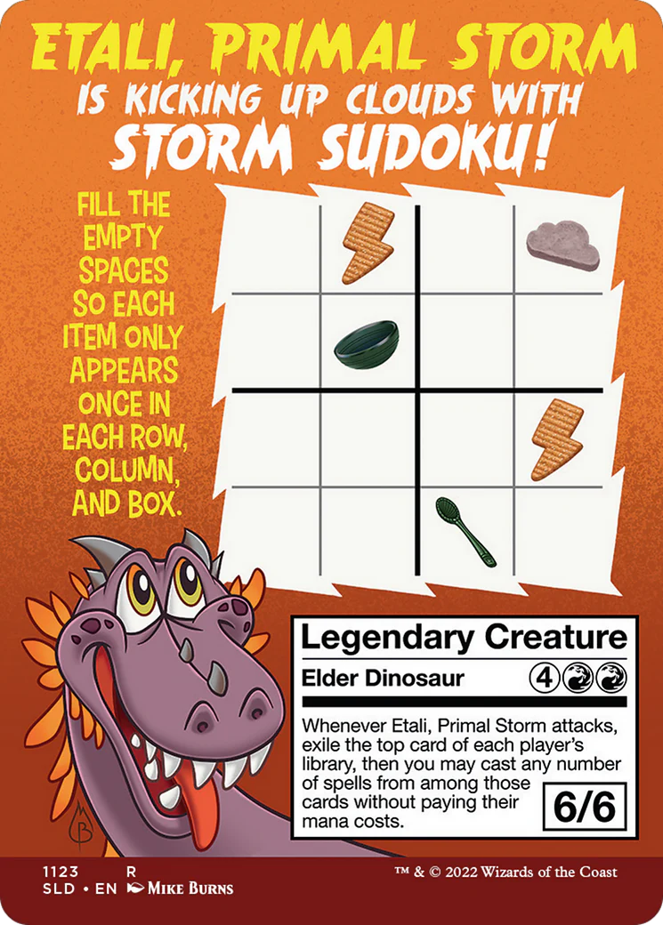 Etali, Primal Storm (SLD-1123) - Secret Lair Drop (Borderless) - Image 2