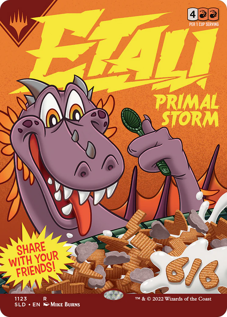 Etali, Primal Storm (SLD-1123) - Secret Lair Drop (Borderless) - Image 3
