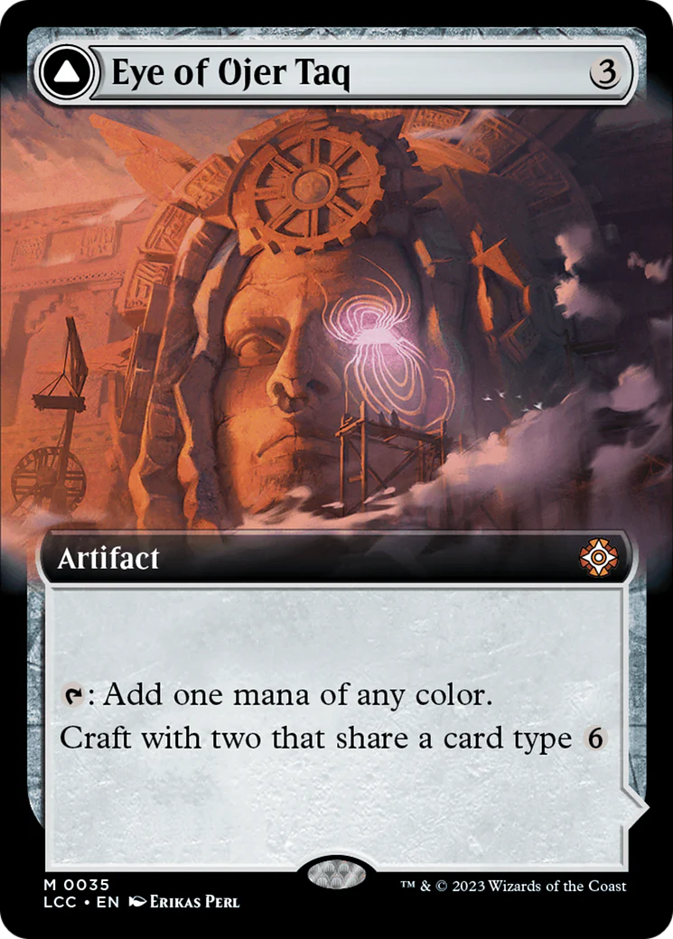 Eye of Ojer Taq (Extended Art) (LCC-035) - The Lost Caverns of Ixalan Commander: (Extended Art) Foil - Image 3