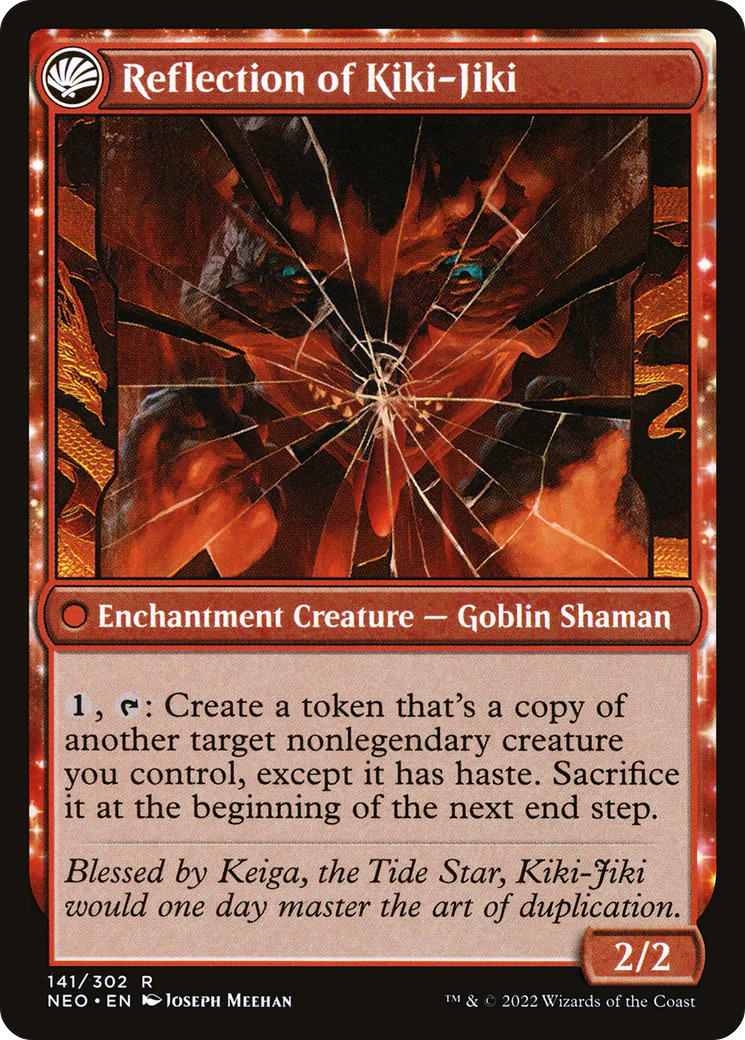Fable of the Mirror-Breaker (NEO-141) - Kamigawa: Neon Dynasty: (fandfc, enchantment) - Image 2