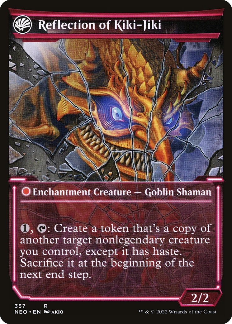 Fable of the Mirror-Breaker (Showcase) (NEO-357) - Kamigawa: Neon Dynasty: (Showcase, fandfc) - Image 2