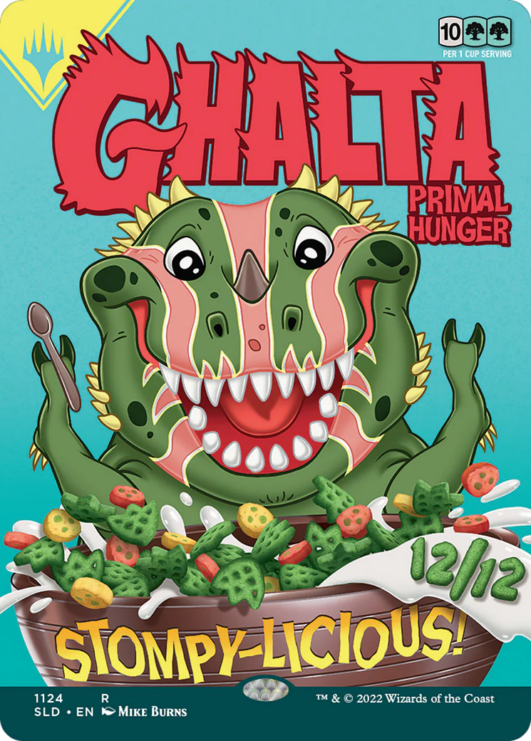 Ghalta, Primal Hunger (SLD-1124) - Secret Lair Drop (Borderless) - Image 4