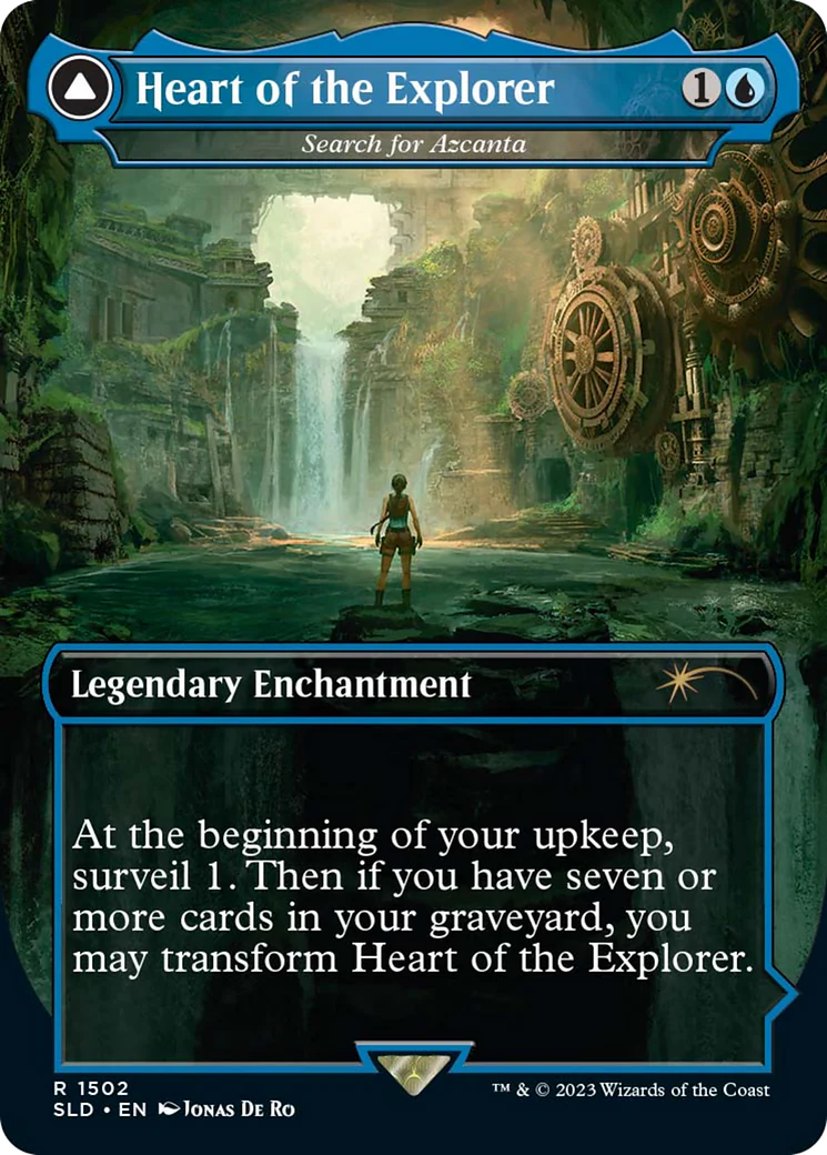 Heart of the Explorer - Search for Azcanta (SLD-1502) - Secret Lair Drop (Borderless) - Image 3