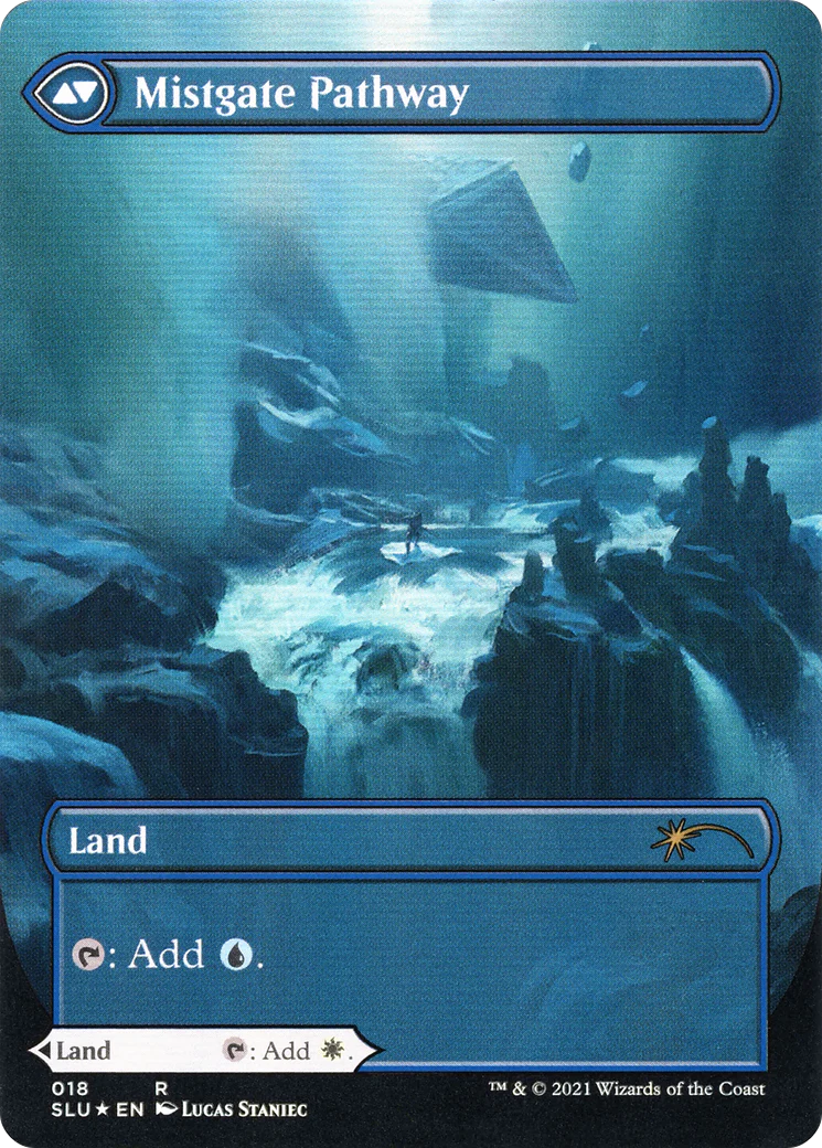 Hengegate Pathway (Borderless) (SLU-018) - Secret Lair: Ultimate Edition: (Showcase) (Borderless) Foil - Image 2