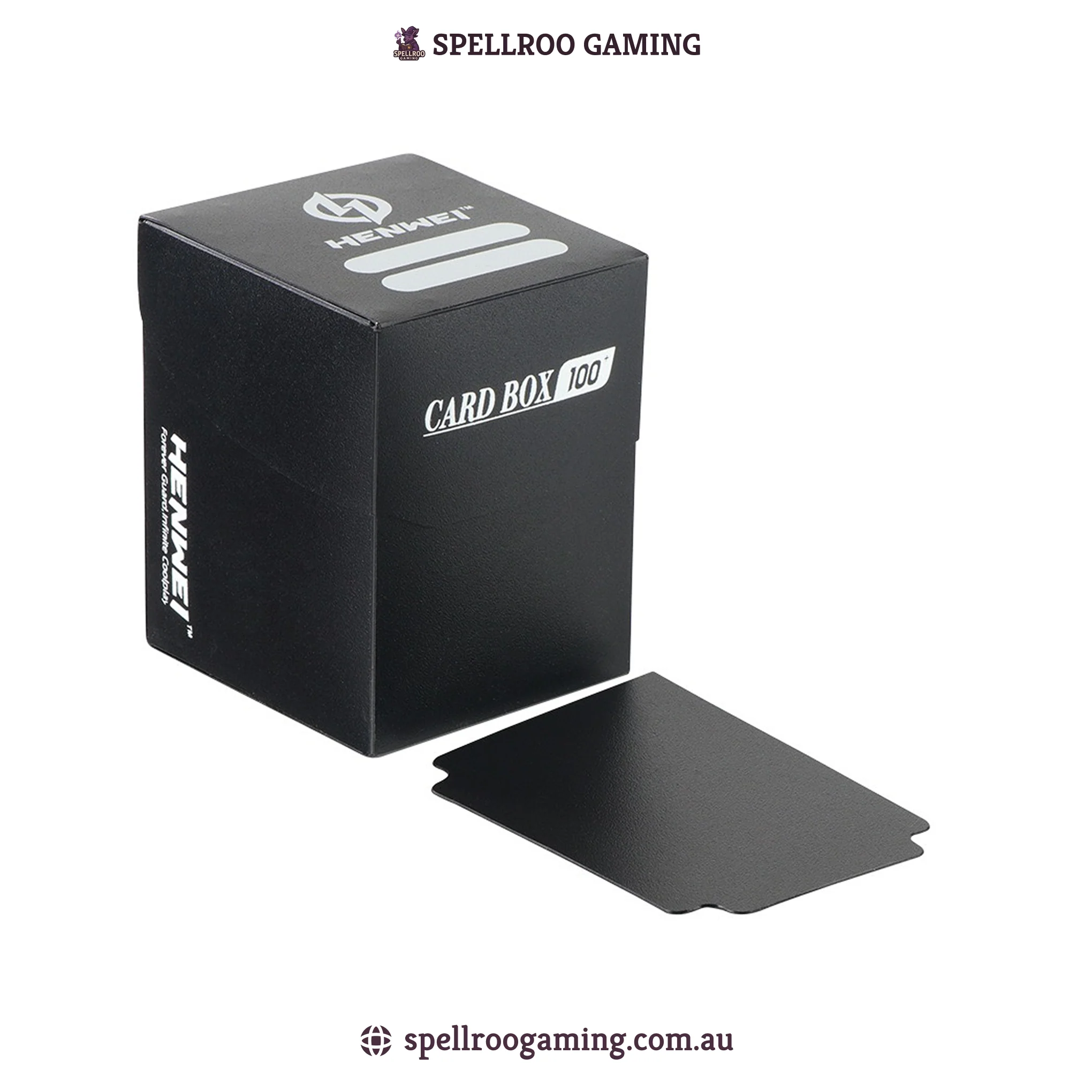 HENWEI: Plastic Horizontal Deck Box – Fits 100+ TCG Cards (MTG, Pokémon, Yu-Gi-Oh!, Lorcana) - Image 2