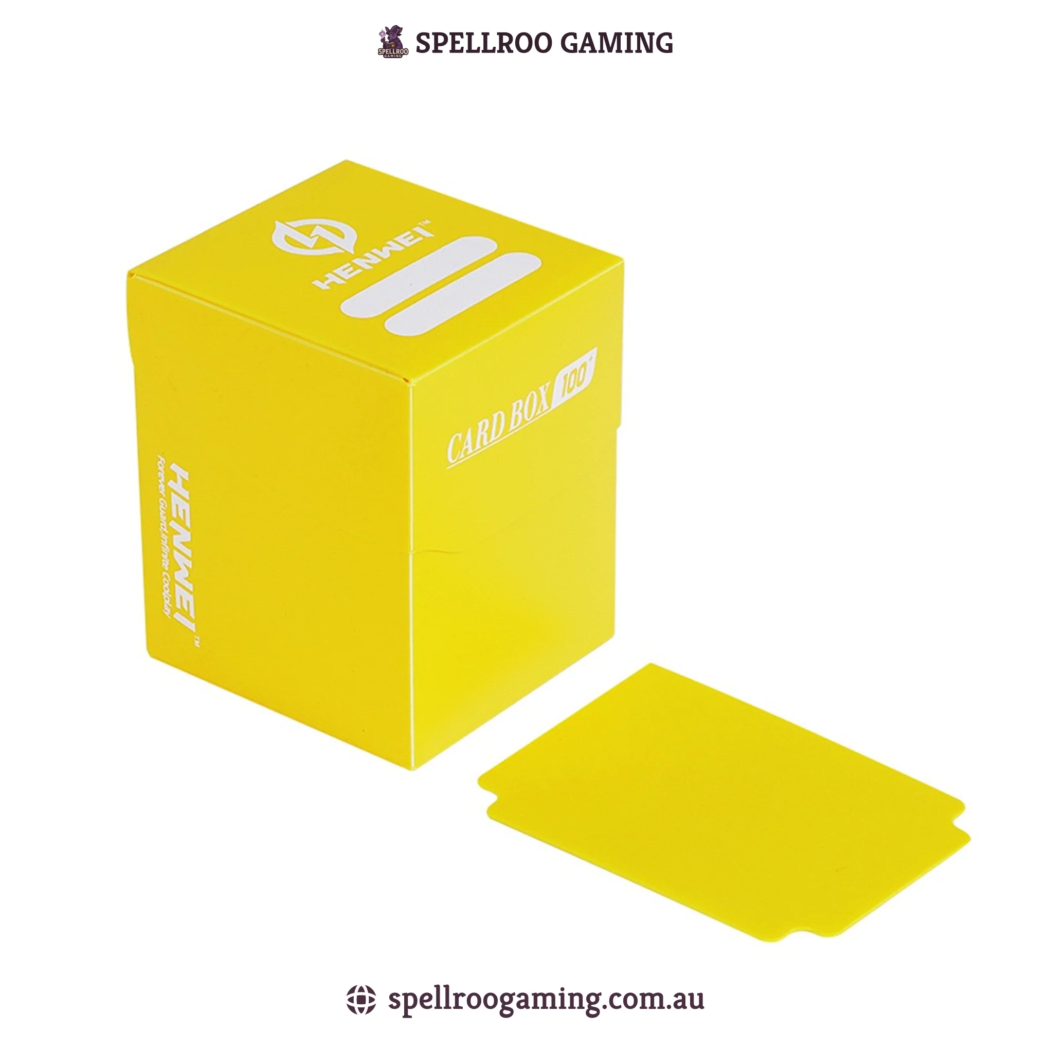 HENWEI: Plastic Horizontal Deck Box – Fits 100+ TCG Cards (MTG, Pokémon, Yu-Gi-Oh!, Lorcana) - Image 3