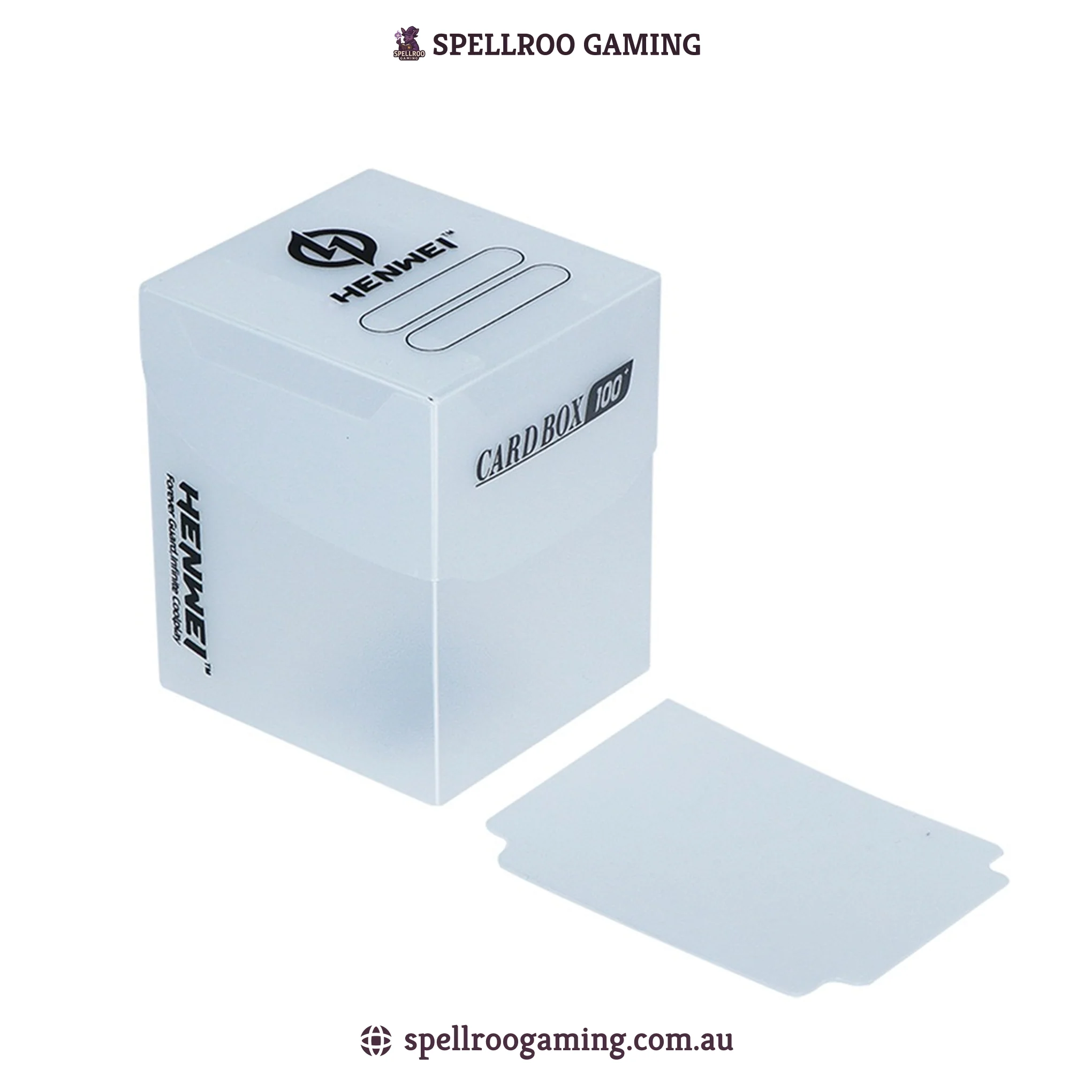 HENWEI: Plastic Horizontal Deck Box – Fits 100+ TCG Cards (MTG, Pokémon, Yu-Gi-Oh!, Lorcana) - Image 9