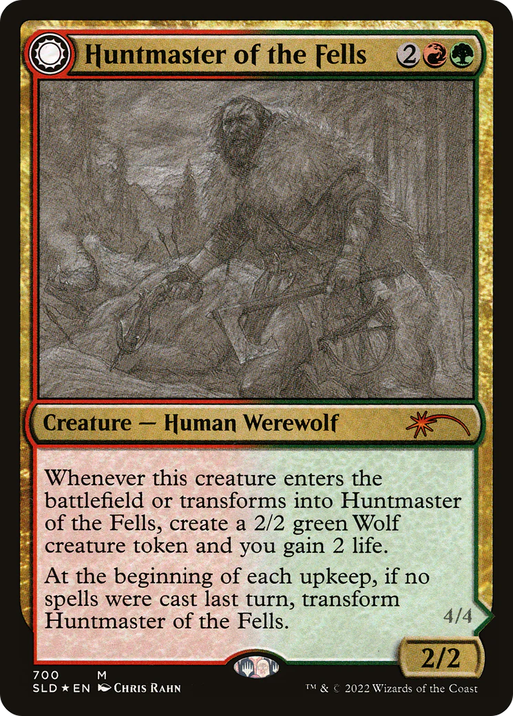 Huntmaster of the Fells (Sketch Showcase) (SLD-700) - Secret Lair Drop - Image 4