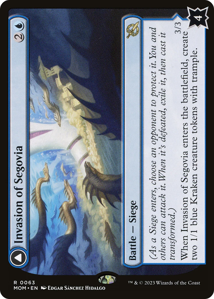 Invasion of Segovia (MOM-063) - March of the Machine Foil - Image 3