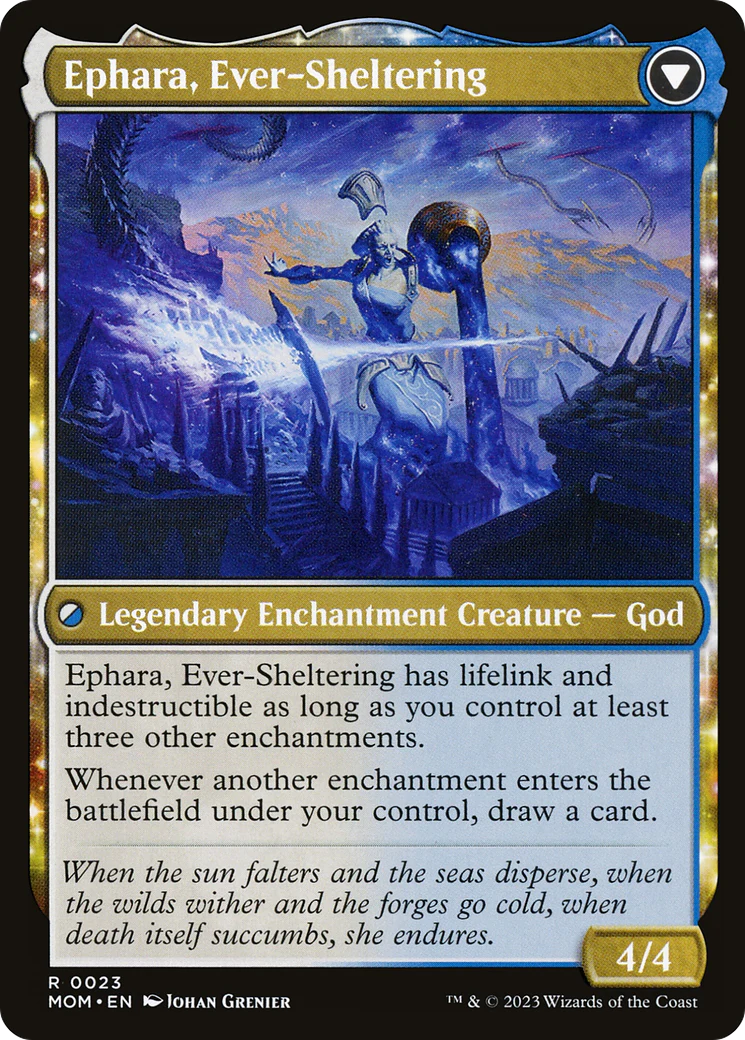 Invasion of Theros (MOM-023) - March of the Machine: (enchantment) Foil - Image 2