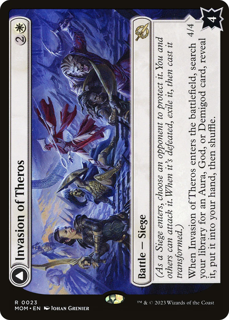 Invasion of Theros (MOM-023) - March of the Machine: (enchantment) Foil - Image 3