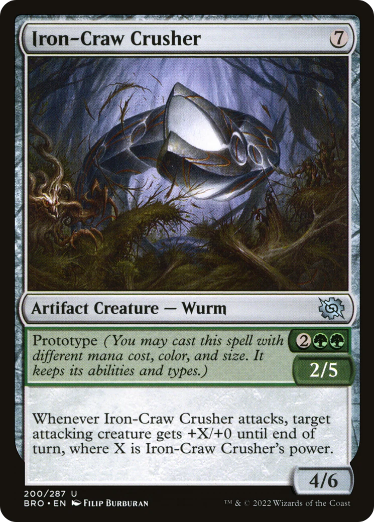 Iron-Craw Crusher (BRO-200) - The Brothers' War