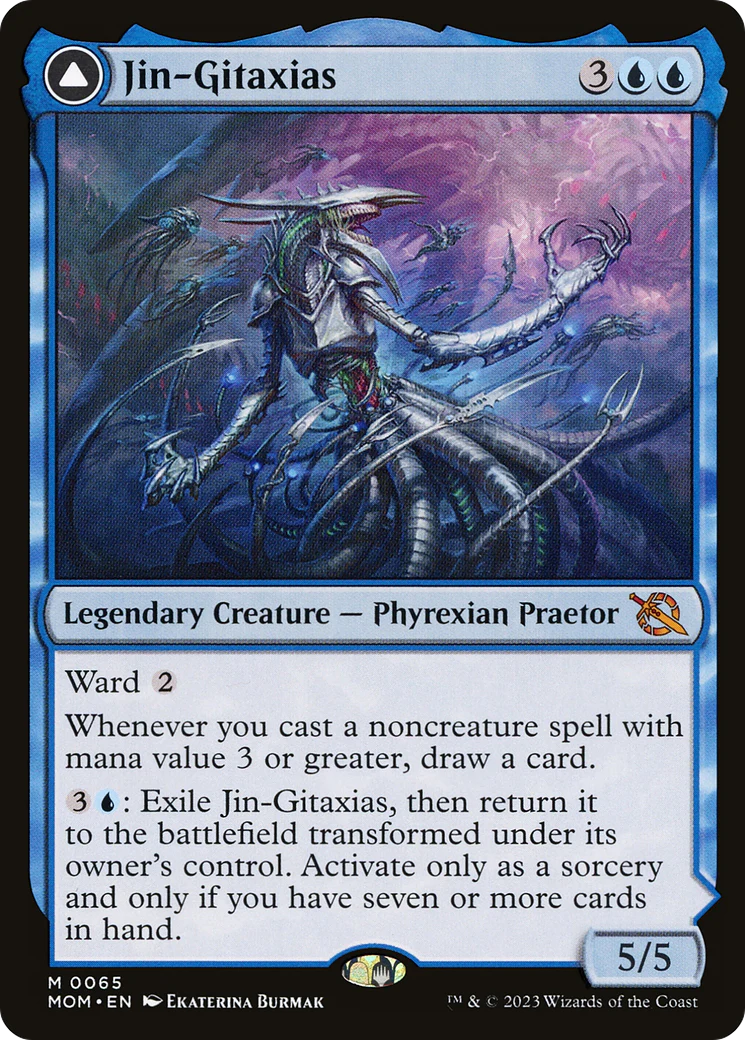 Jin-Gitaxias (MOM-065) - March of the Machine Foil - Image 4