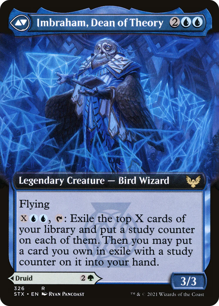 Kianne, Dean of Substance (Extended Art) (STX-326) - Strixhaven: School of Mages: (Extended Art) Foil - Image 2