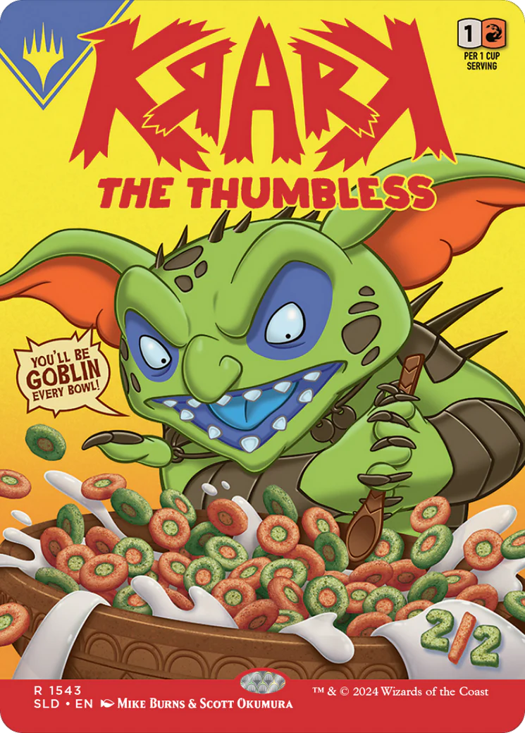 Krark, the Thumbless (SLD-1543) - Secret Lair Drop (Borderless) - Image 4