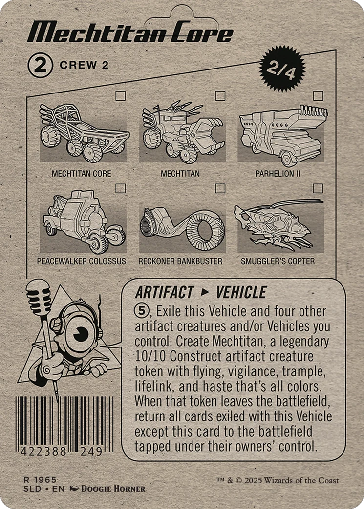 Mechtitan Core // Mechtitan Core (SLD-1965) - Secret Lair Drop (Borderless) Foil - Image 2
