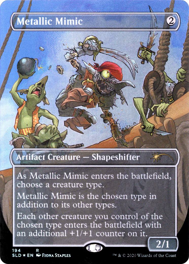 Metallic Mimic (SLD-194) - Secret Lair Drop (Borderless)