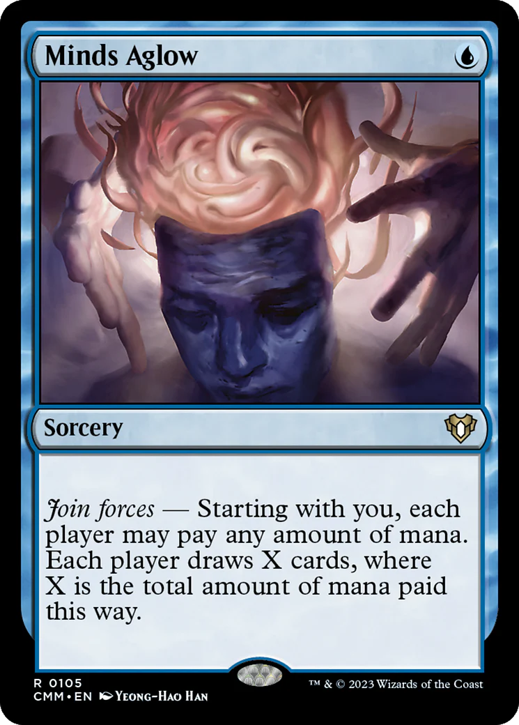 Minds Aglow (CMM-105) - Commander Masters Foil