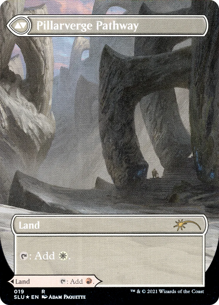 Needleverge Pathway (Borderless) (SLU-019) - Secret Lair: Ultimate Edition: (Showcase) (Borderless) Foil - Image 2