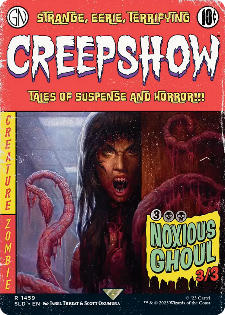 Noxious Ghoul (SLD-1459) - Secret Lair Drop: (Full Art) (Borderless) Foil - Image 4