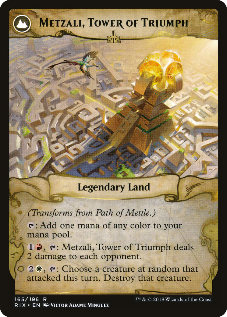Path of Mettle (RIX-165) - Rivals of Ixalan: (compasslanddfc) - Image 2
