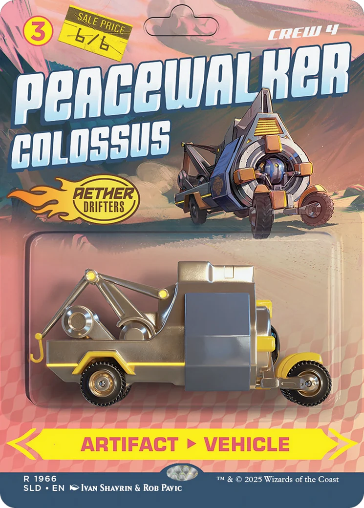Peacewalker Colossus // Peacewalker Colossus (SLD-1966) - Secret Lair Drop (Borderless) Foil - Image 3