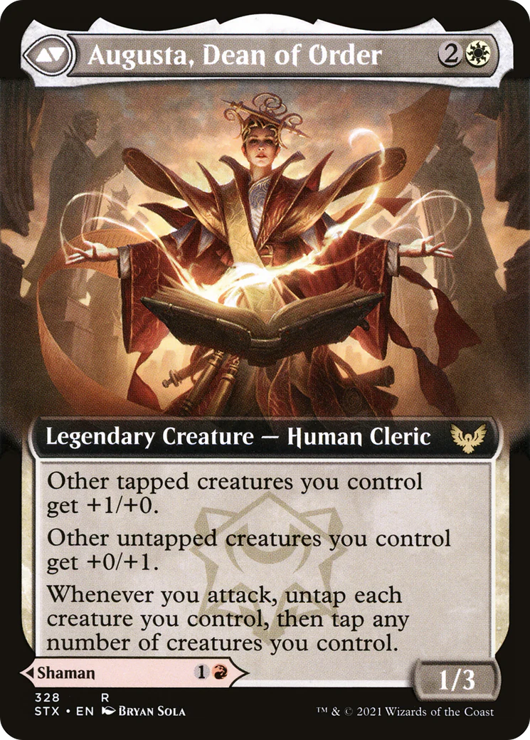 Plargg, Dean of Chaos (Extended Art) (STX-328) - Strixhaven: School of Mages: (Extended Art) Foil - Image 2