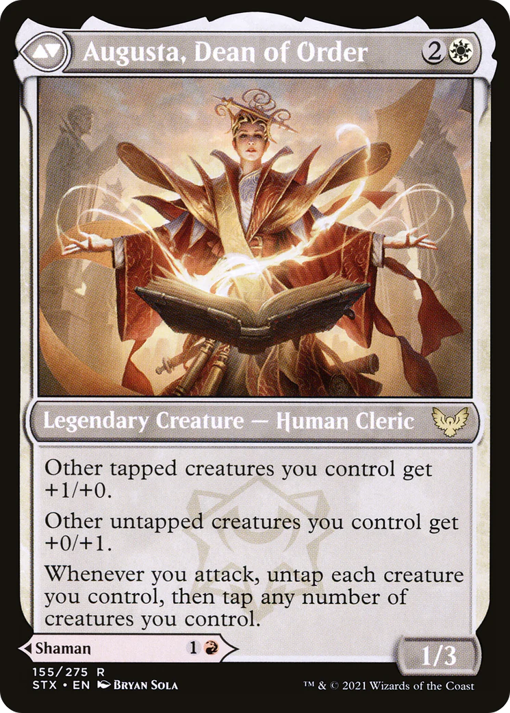 Plargg, Dean of Chaos (STX-155) - Strixhaven: School of Mages Foil - Image 2