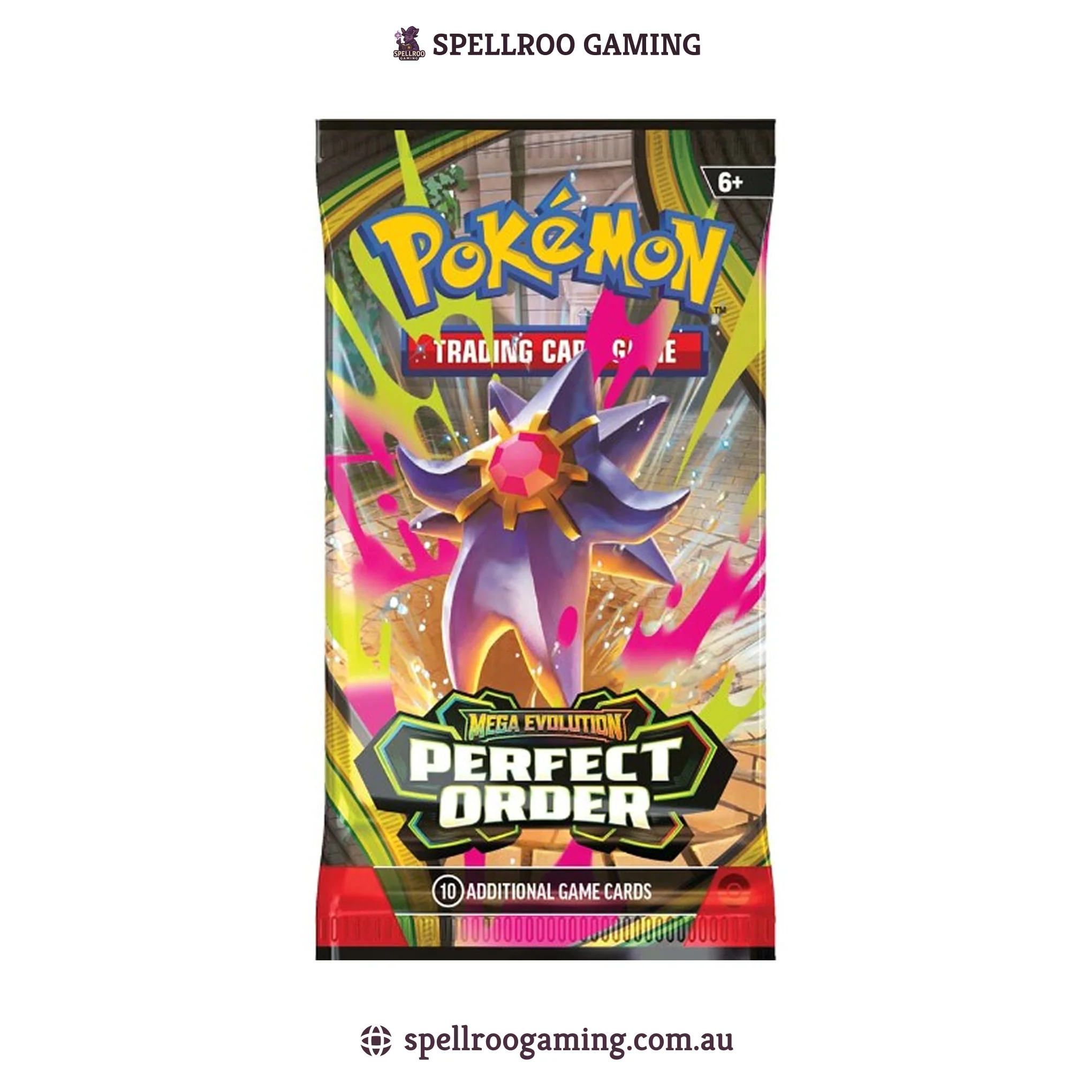 Pokemon TCG: Mega Evolution - Mega Evolution Perfect Order Booster Box - English (PREORDER) - Image 2