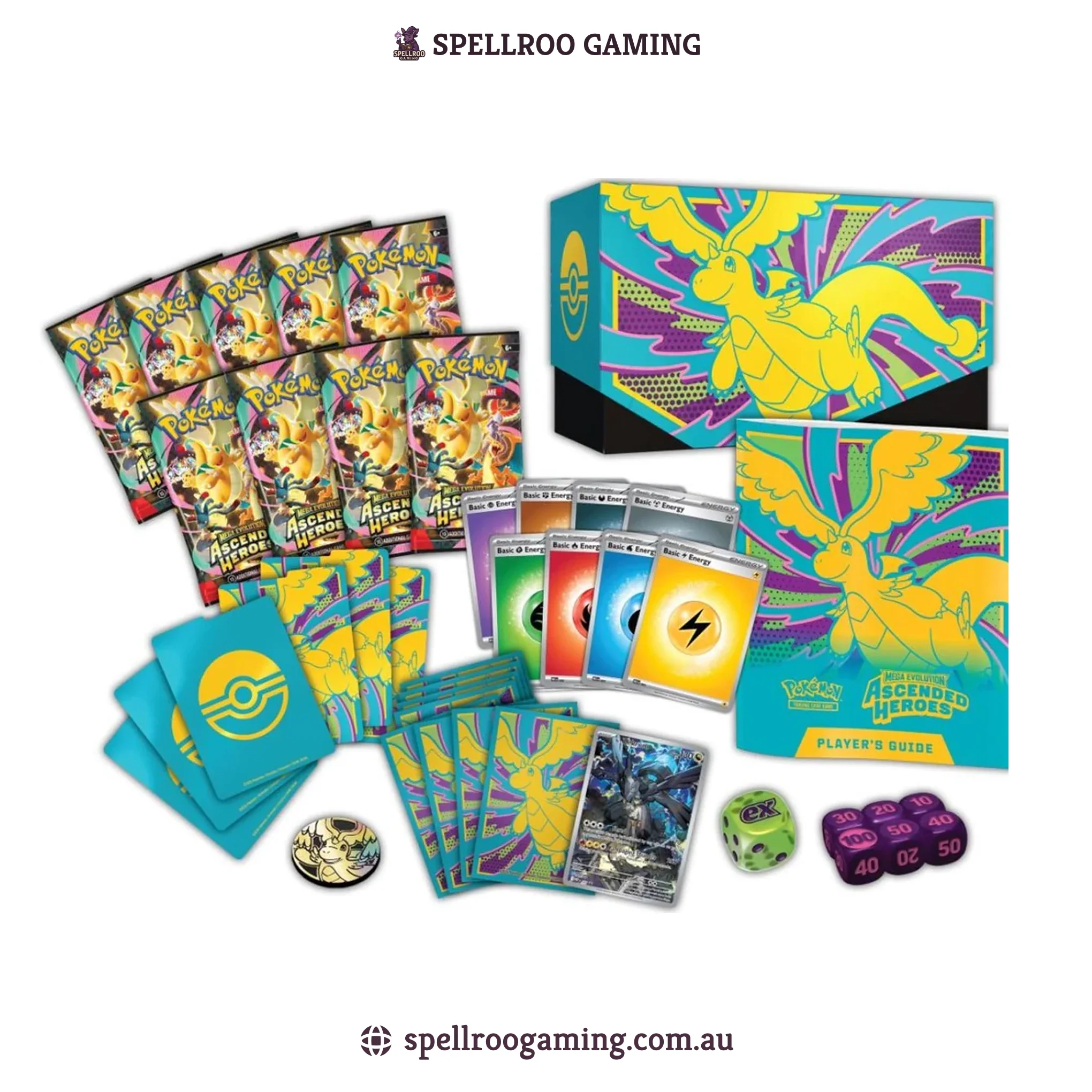 Pokemon TCG: Mega Evolutions - Mega Evolutions Ascended Heroes Elite Trainer Box - English - Image 2
