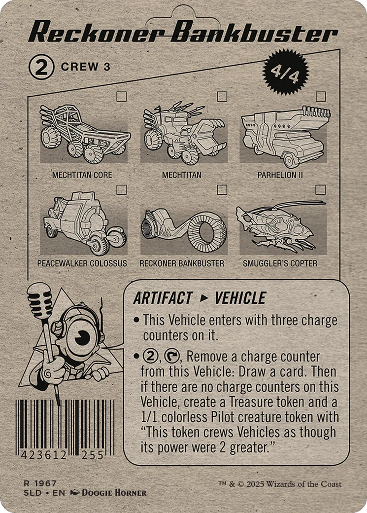 Reckoner Bankbuster // Reckoner Bankbuster (SLD-1967) - Secret Lair Drop (Borderless) - Image 2
