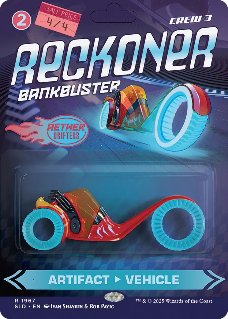 Reckoner Bankbuster // Reckoner Bankbuster (SLD-1967) - Secret Lair Drop (Borderless) - Image 3