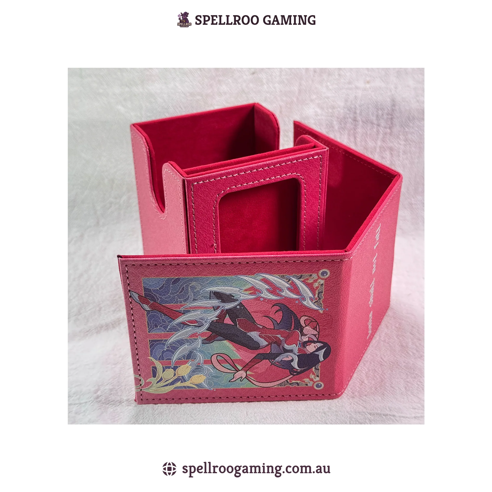 Riftbound: League of Legend TCG: Irelia Deck Box - Display Window - Fits 80 Cards -  English - Image 3