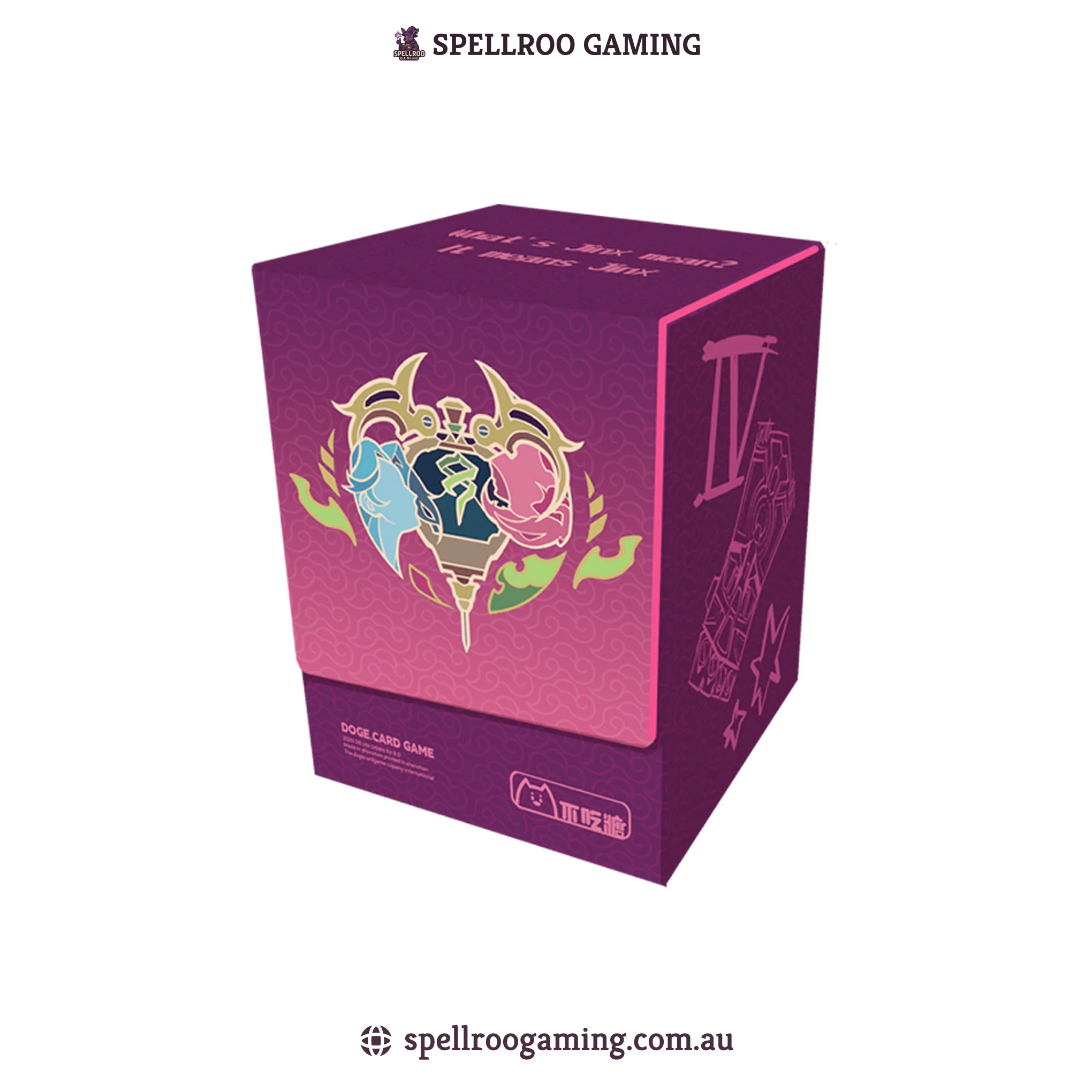 Riftbound: League of Legend TCG: Jinx Deck Box - Fits 80 Cards - English - Image 2