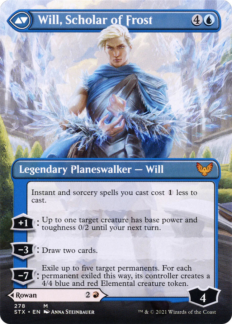 Rowan, Scholar of Sparks (Borderless) (STX-278) - Strixhaven: School of Mages - Image 2